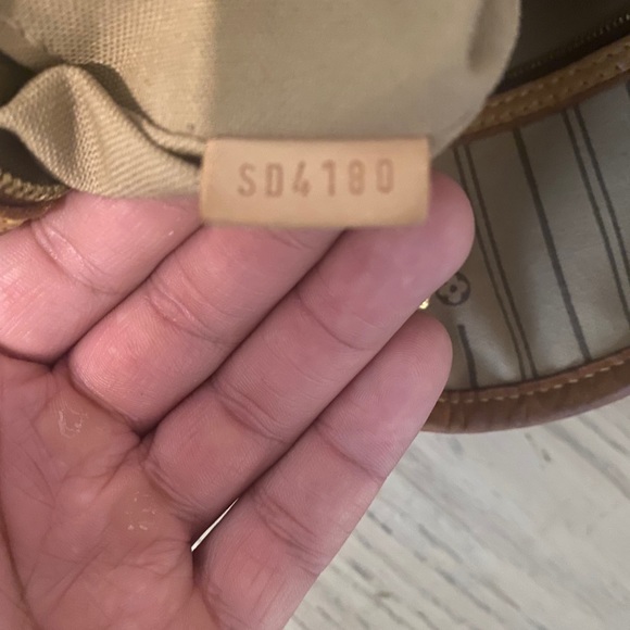 LOUIS VUITTON - Monogrammed brown canvas/leather. - Picture 5 of 6